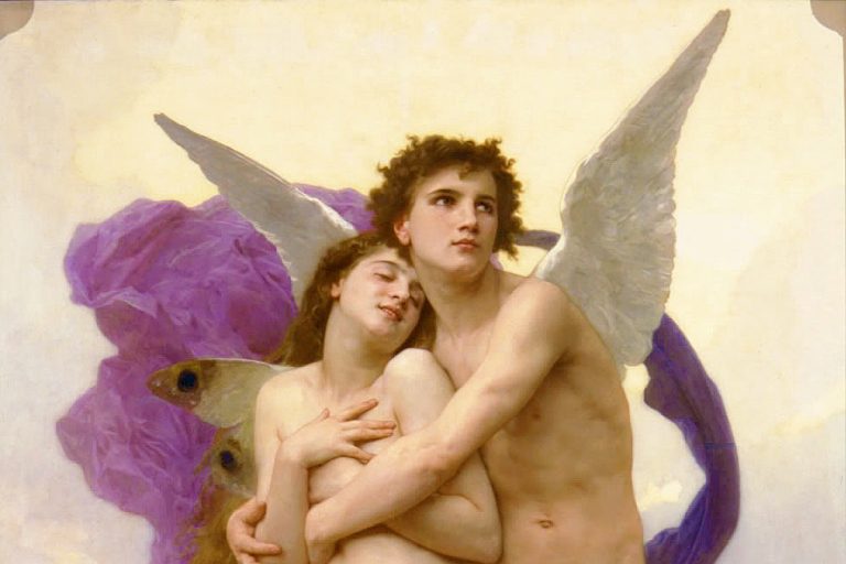 The myth of Psyche and Eros