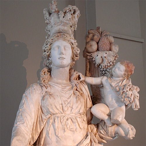 Tyche, the Greek deity of fortune