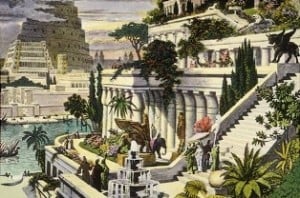 the Hanging Gardens of Babylon